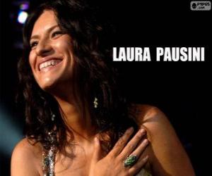 Puzzle Λάουρα Παουζίνι, Ιταλίδα τραγουδίστρια